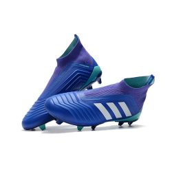 Adidas Predator 18+ FG Dames - Blauw Wit_2.jpg